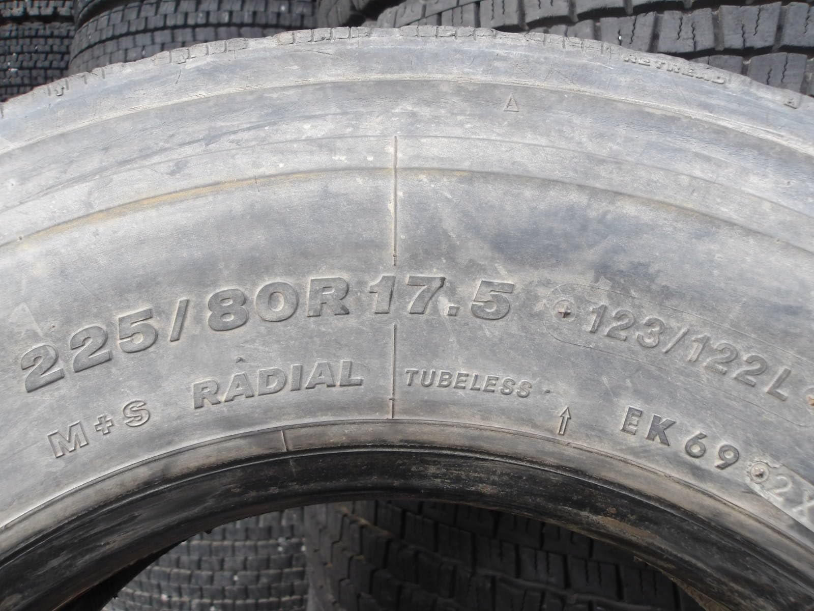225/80R17.5 タイヤホイールセット 1本 未使用 楽天市場】【取付対象 送料無料】225/80R17.5 123/122 M920